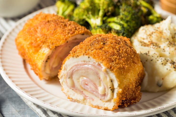 Cordon bleu à la Fourme d’Ambert
