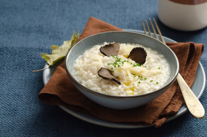 Risotto à la Truffe et au Salers