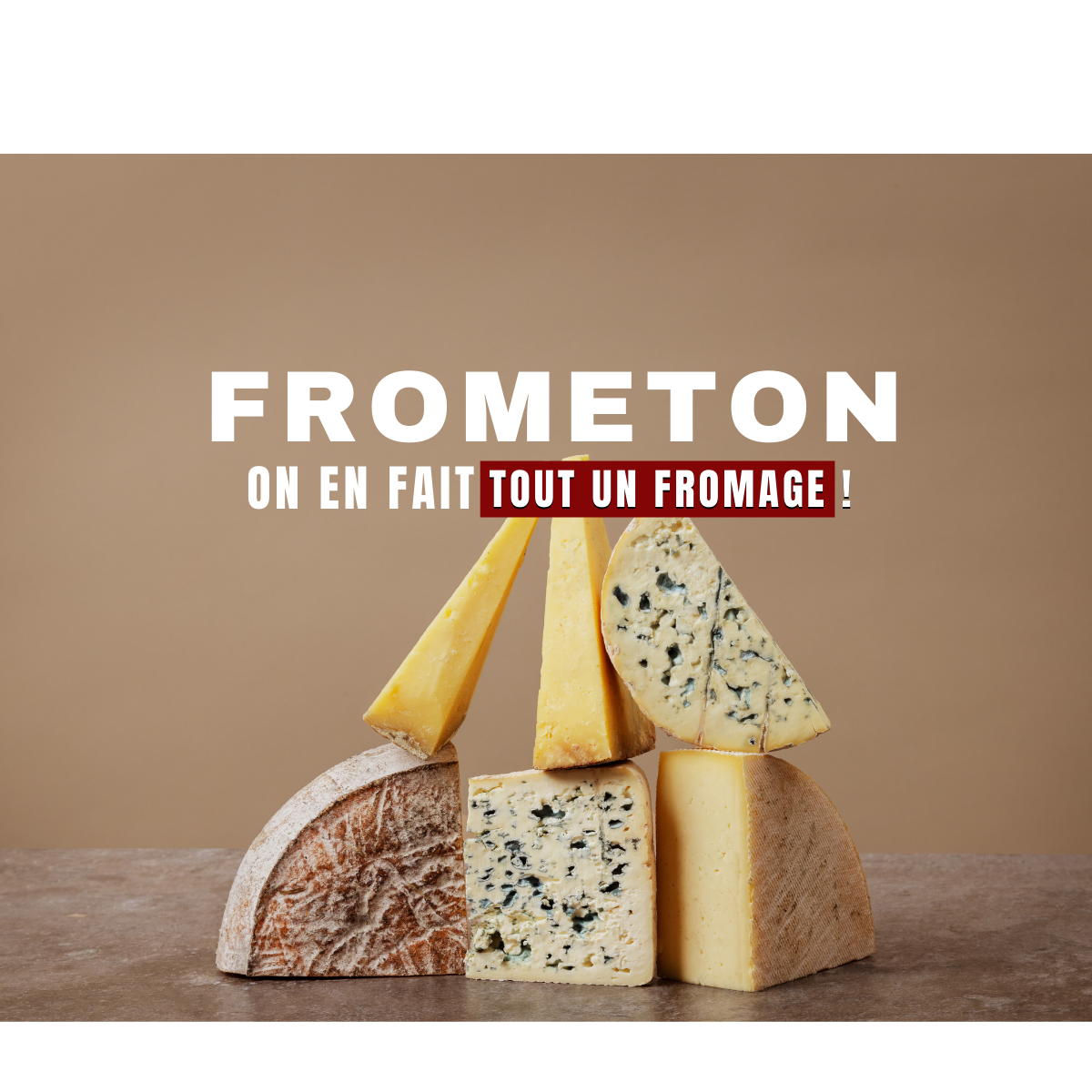 FROMETON, votre nouveau podcast fromage “100% fait maison”