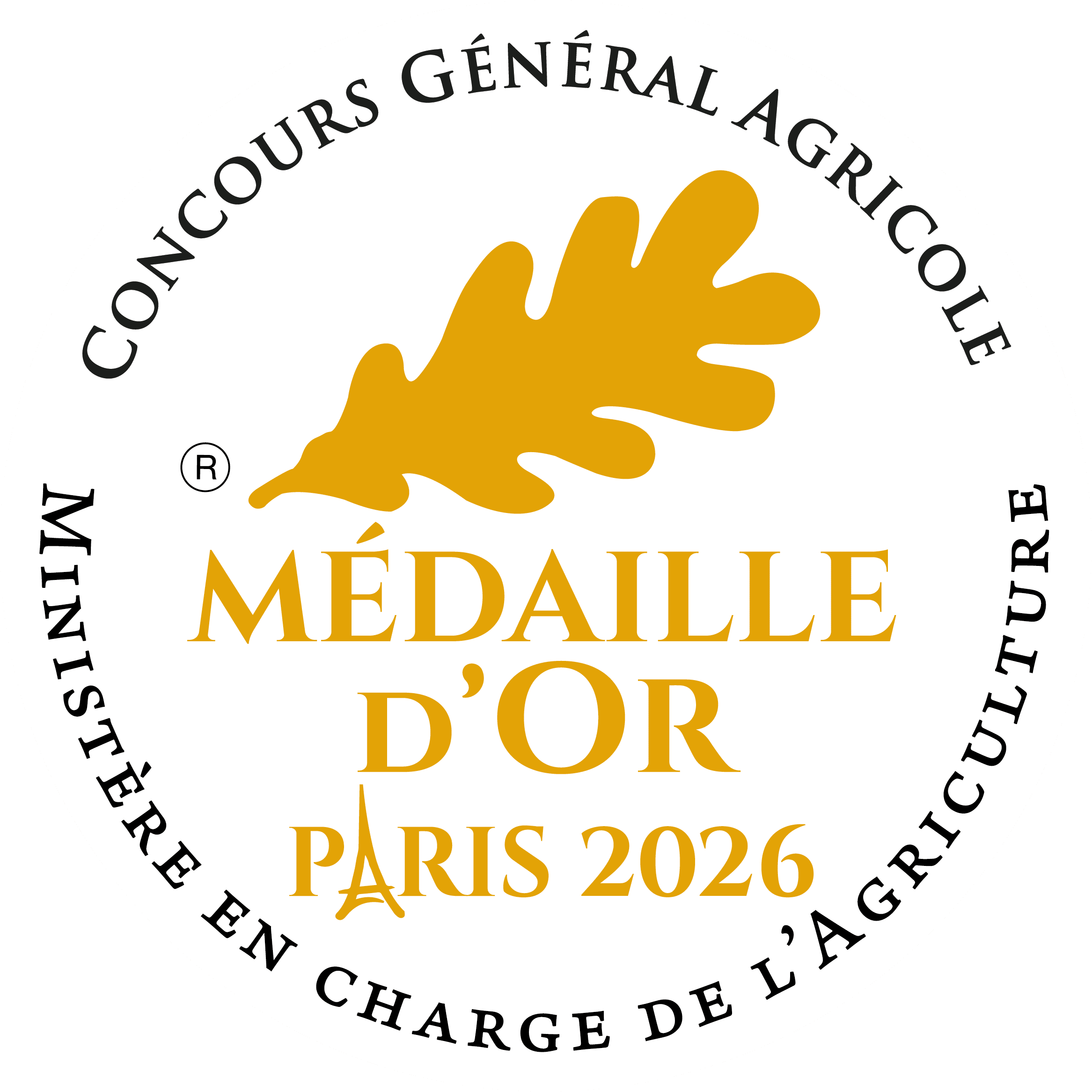Médaille CGA or 2026