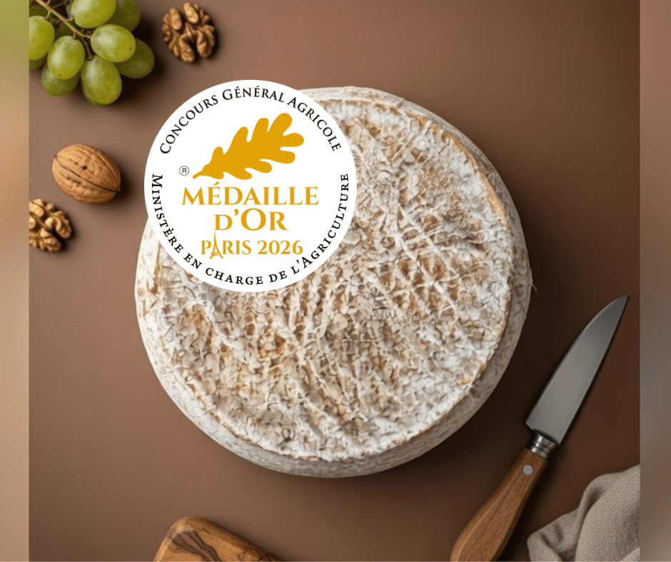 Notre Saint-Nectaire fermier, 10 ans de médailles d’or ! 🥇